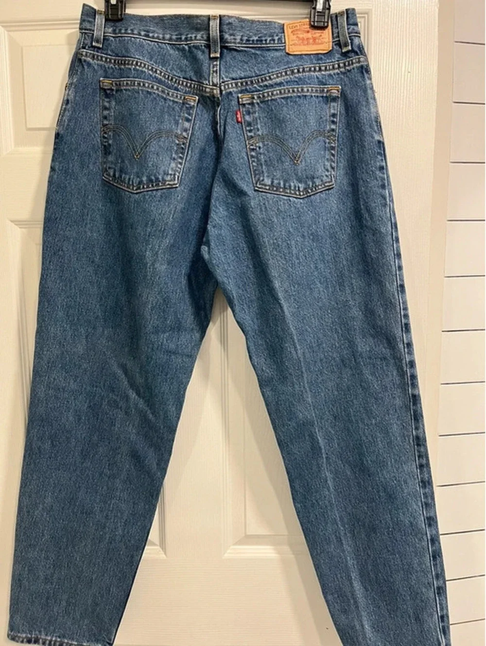 Levi's 550 Relaxed Tapered Straight Fit Jeans Blue Denim W34 L32 16M